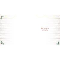 Tatty Teddy Decorating Tree Softly Drawn Me to You Bear Christmas Card Extra Image 1 Preview